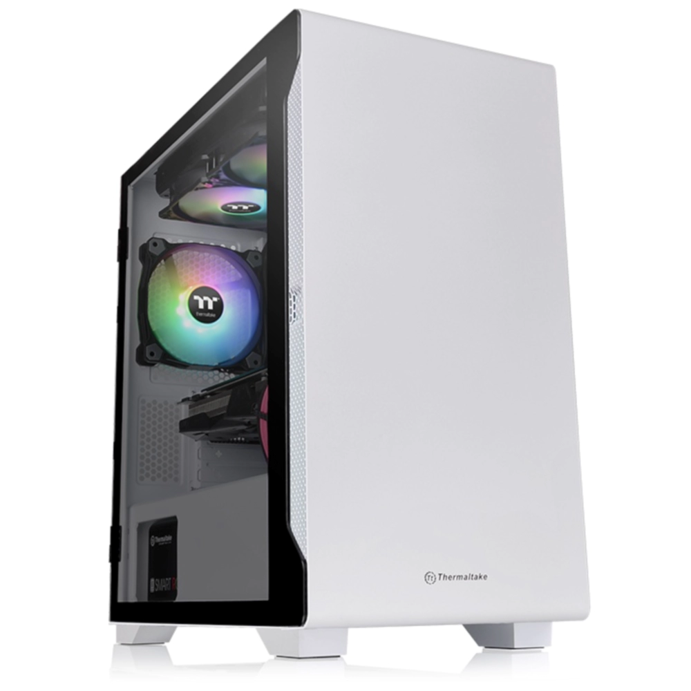 Gabinete Thermaltake TT S100 Mid Tower White Snow