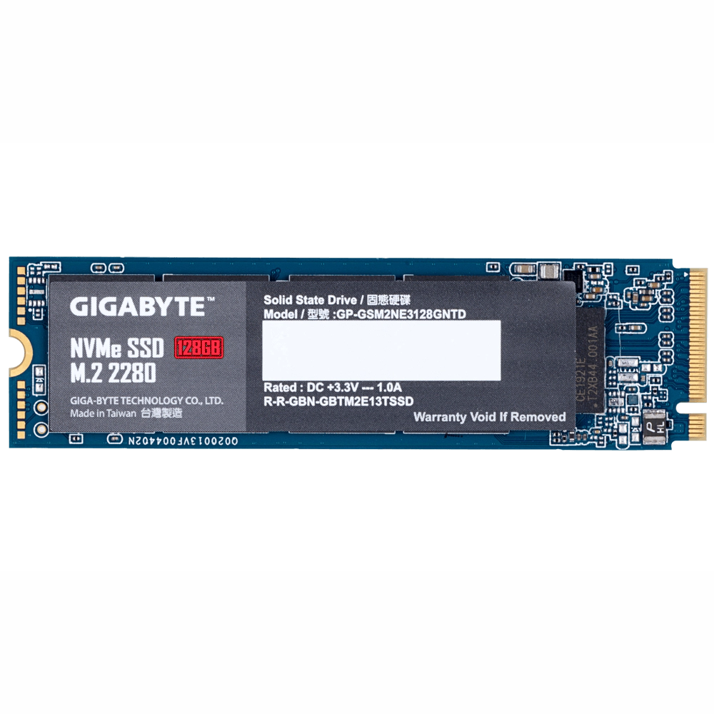 DISCO SSD M2 GIGABYTE 4X 128GB NVME