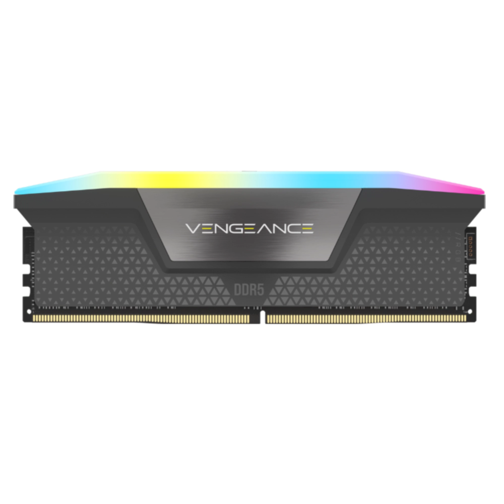 MEMORIA RAM DDR5 CORSAIR 32GB 2X16GB 5600MHZ VENGEANCE RGB AMD EXPO