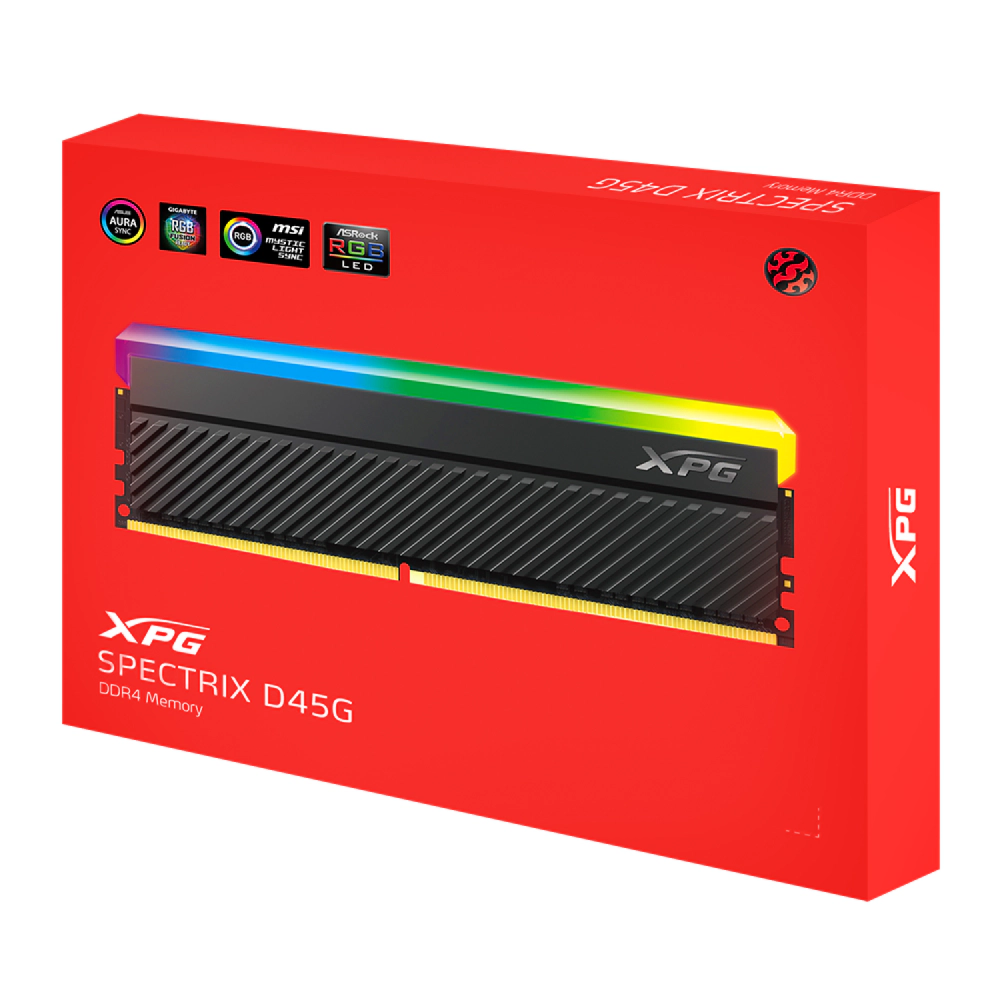 MEMORIA RAM DDR4 ADATA DIMM XPG SPECTRIX 32GB (2×16) DDR4 3600 18I DCBKD45G