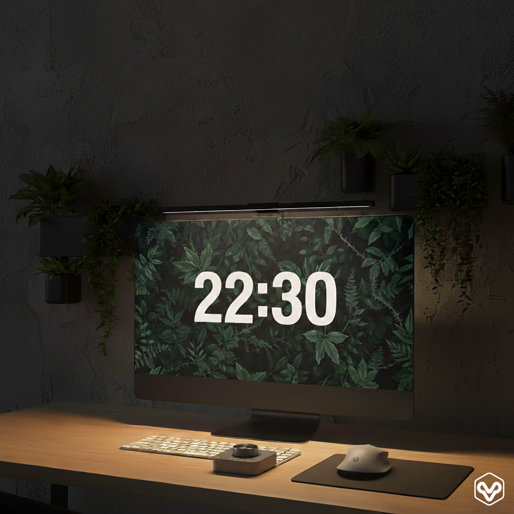 Lampara LED de Escritorio Regulable Wireless