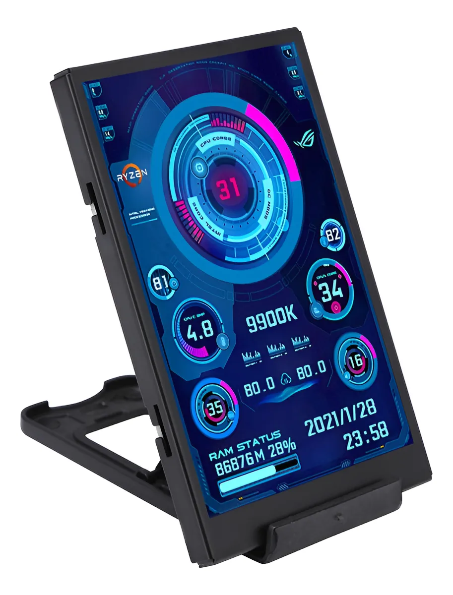 Mini Monitor IPS 3.5″ Sensor CPU GPU RAM