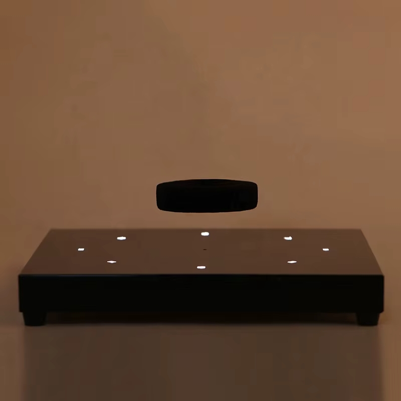 Exhibidor Magnético de Levitación Con Luz LED