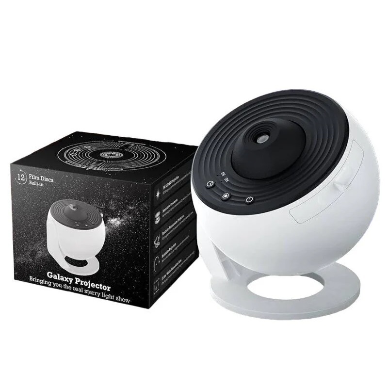 Proyector de Galaxia y Estrellas con 12 discos