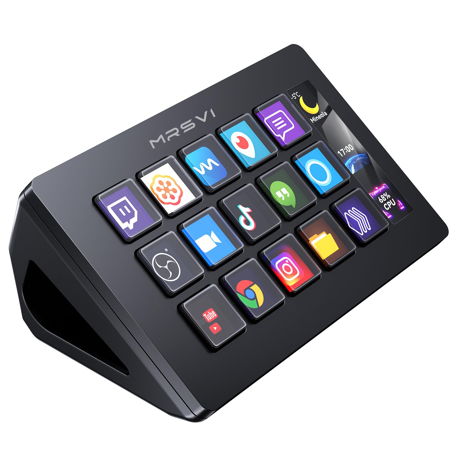 Stream Deck con 15 Teclas Personalizables LCD