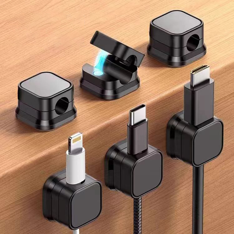 Organizador de Cables Magnetico Ajustable Kit x6 - Imagen 3
