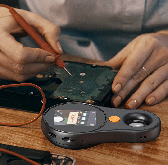 Microscopio Digital USB 2 MP con Pantalla 2″ - Imagen 2