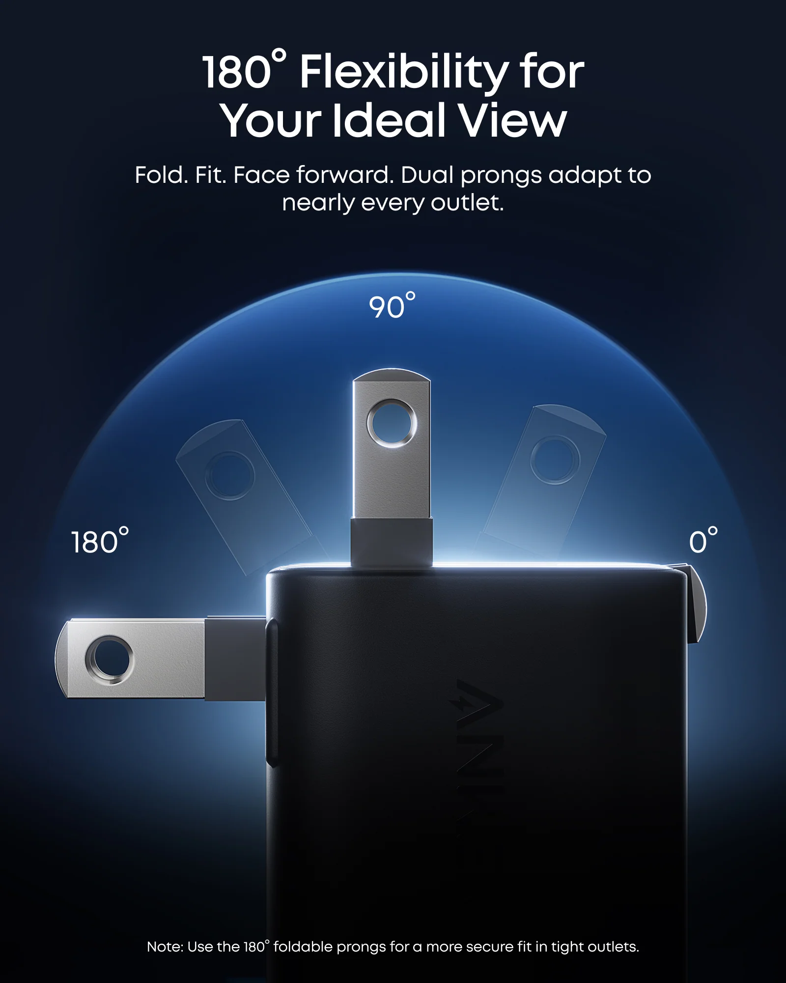 Cargador Anker Nano 45W Tactil Con Pantalla - Imagen 2