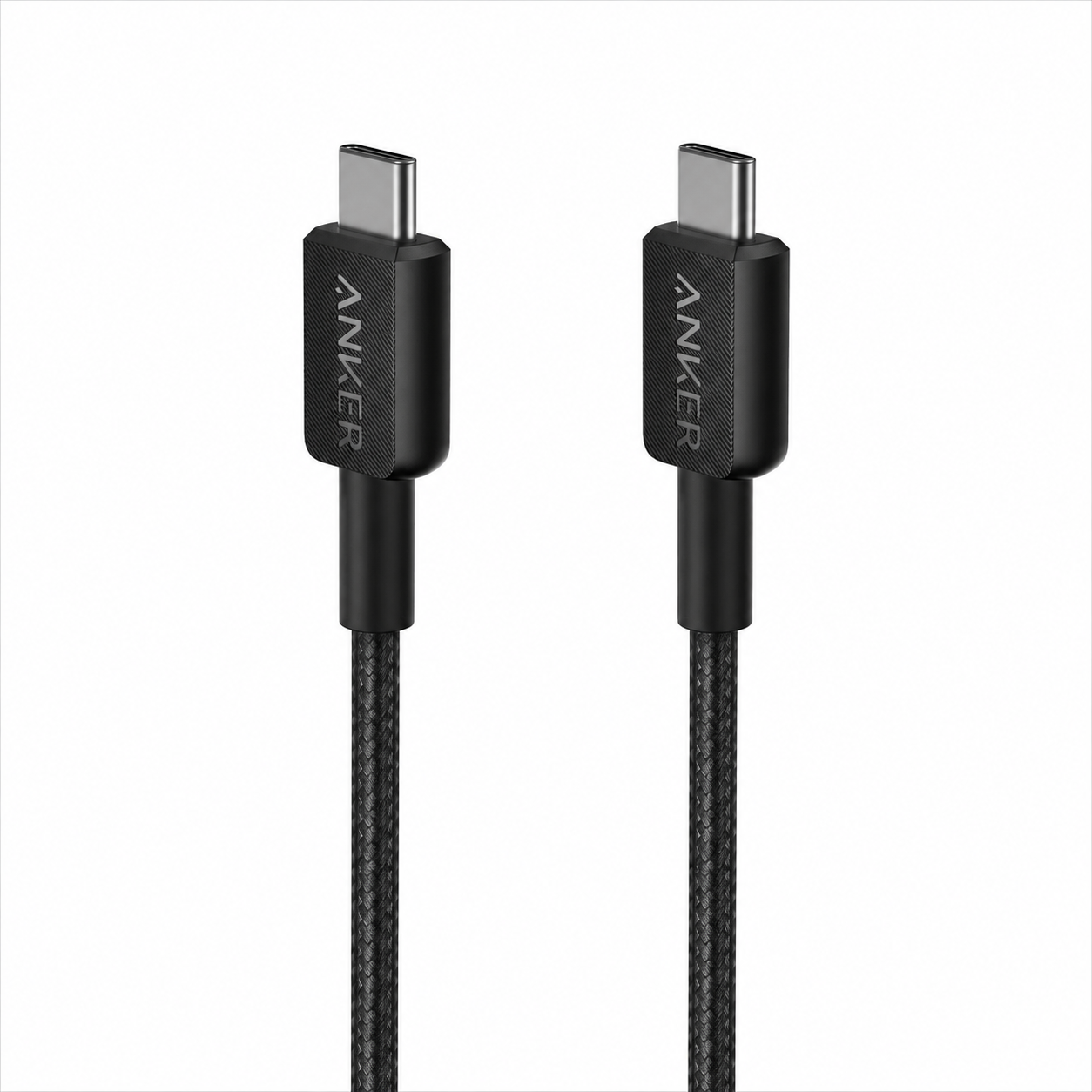 Cable Anker 322 USB-C a USB-C Trenzado 60W 1.8m (6ft) Negro