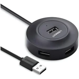 Hub Usb 2.0 Ugreen Cr106 4 Puertos Usb A 480mbps