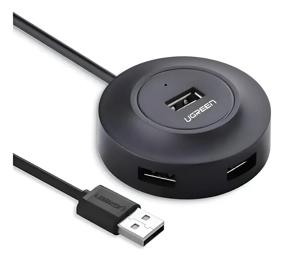 Hub Usb 2.0 Ugreen Cr106 4 Puertos Usb A 480mbps