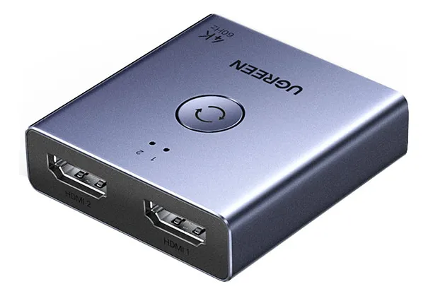 Switch Hdmi Bidireccional Ugreen 2×1 4k 60hz Aw501