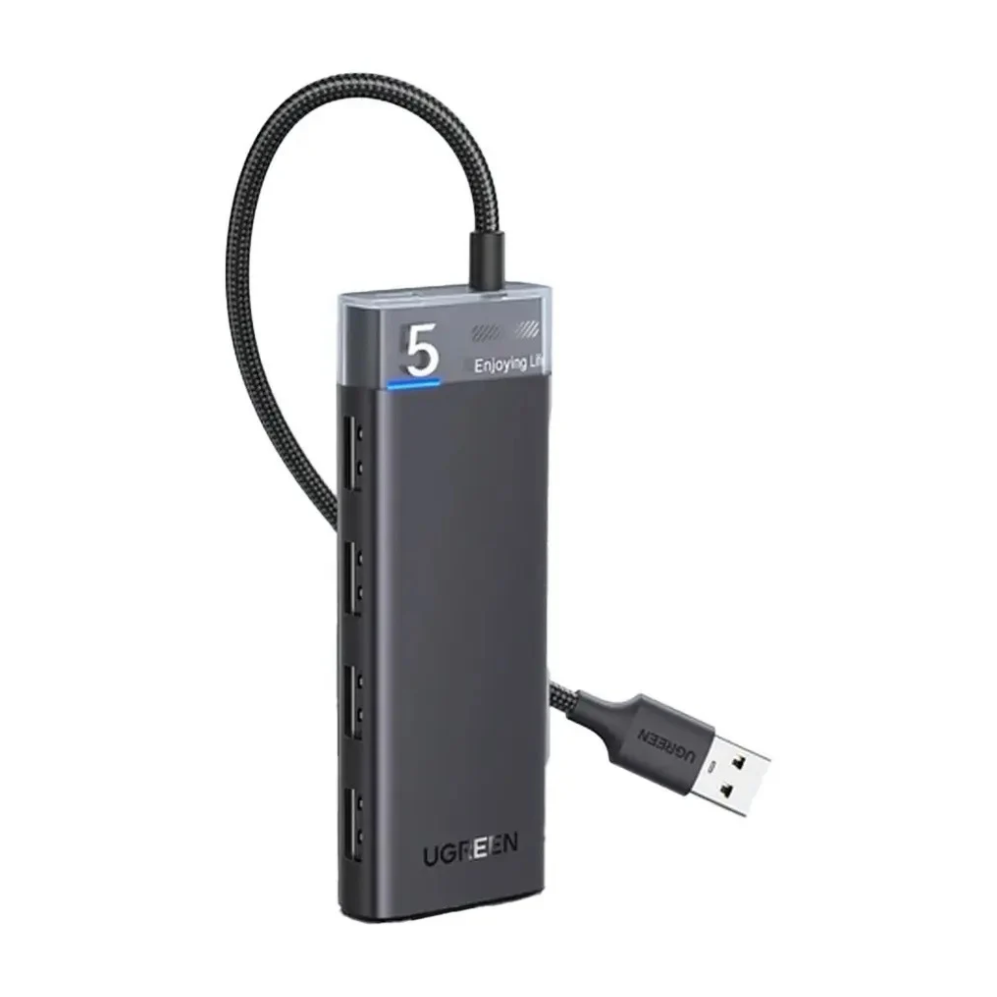 HUB USB A 3.2 UGREEN 4 PUERTOS 5GBPS CABLE 20CM